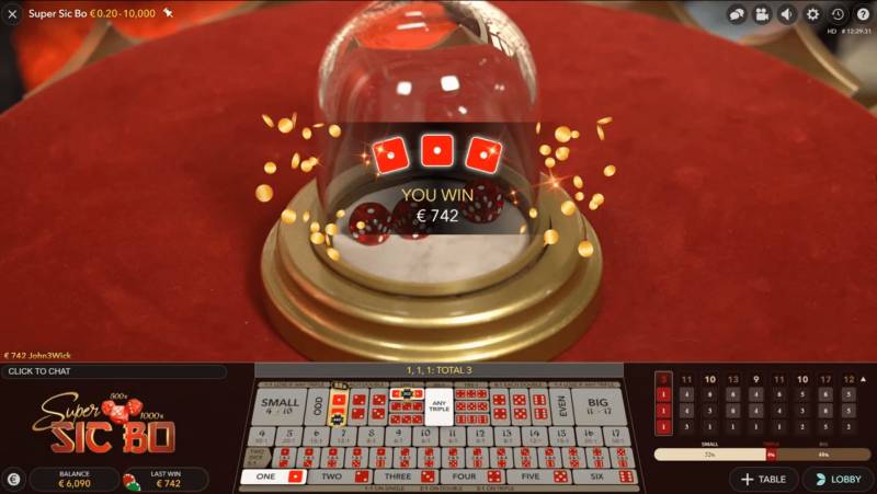 Thủ Thuật Chơi Super Sicbo Tại Sảnh Cược Bao Thắng 4 Bắt cầu tổng điểm nhỏ – lớn linh hoạt theo nhịp bàn