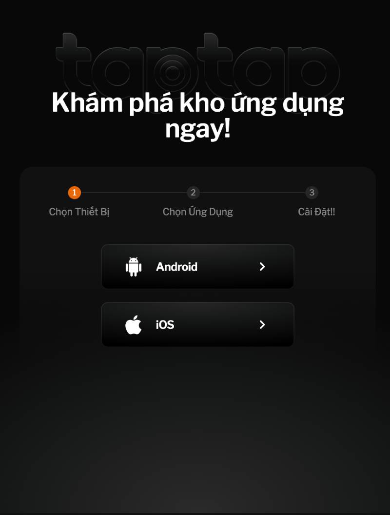 Bước 2: Chọn bản tải về theo hệ điều hành (Android/iOS) bạn đang dùng