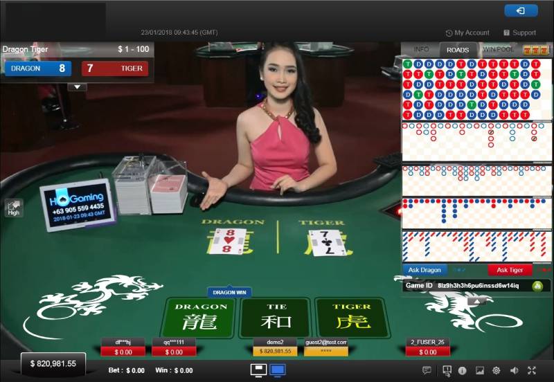 5 Tip Chơi Rồng Hổ Casino Bao Win Mà Bet Thủ Chưa Chắc Biết 2 Chọn bàn có lịch sử kết quả rõ ràng, cảm thấy “ảo” nên đứng dậy