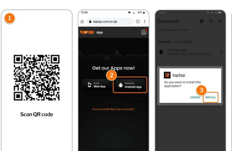 Đối với Android