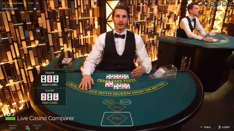 Hướng Dẫn Chơi Three Card Poker Từ Cơ Bản Đến Nâng Cao 2 Luật chơi three card poker chi tiết nhất