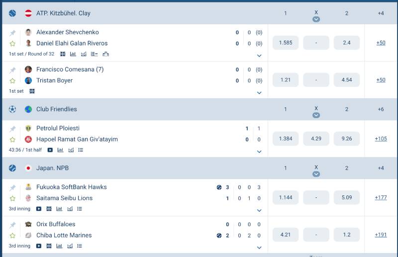 Tận dụng live betting để “ăn non – ăn già”