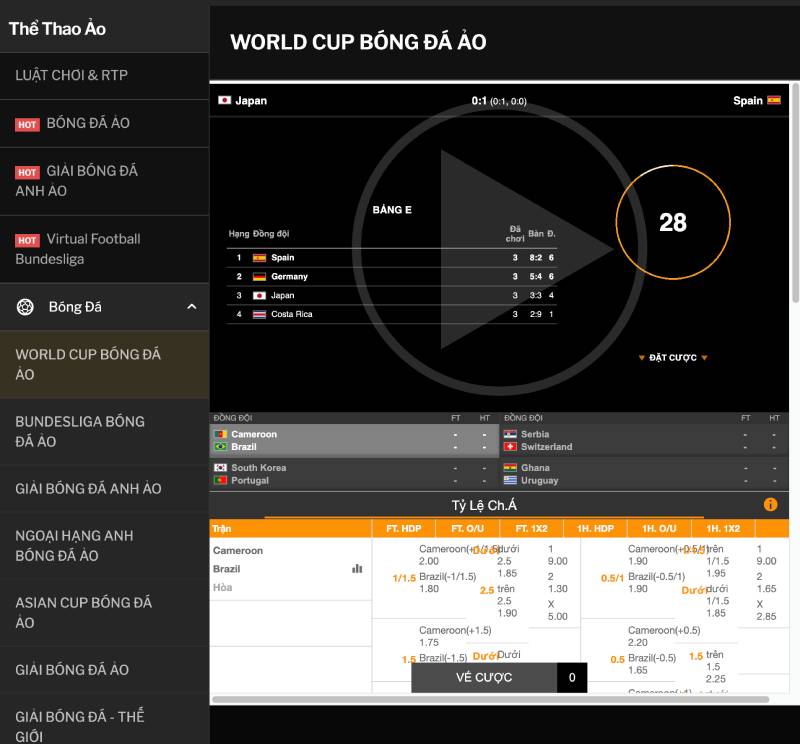 188BET – Link vào nhà cái 188BET Mobile & PC Chính Thức chuẩn nhất 2025 8 Thể thao ảo – Giải trí không giới hạn, cược 24/7