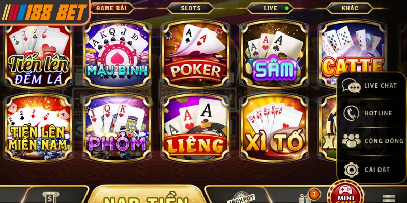 Nhận Diện Giao Diện Go88 Thật Và Giả Chi Tiết Từng Điểm 2 Hệ thống menu chức năng